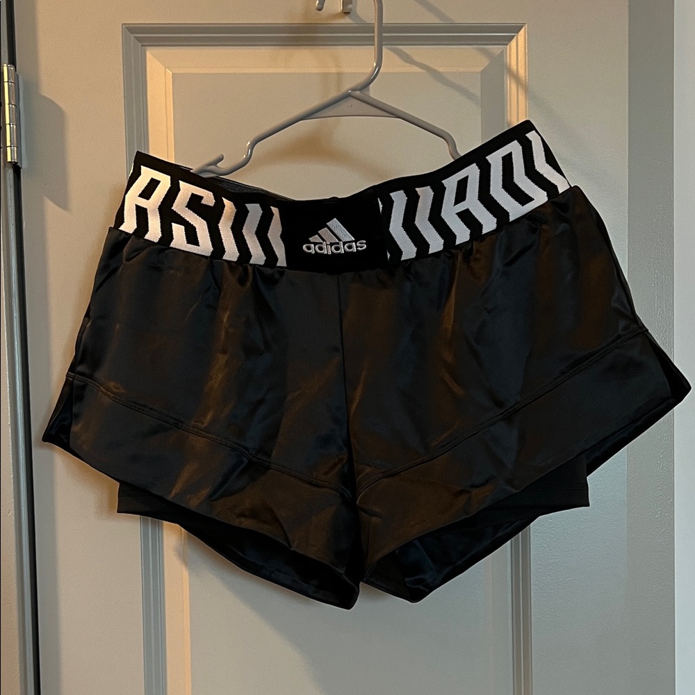 Adidas Women's Black and White TKO Short